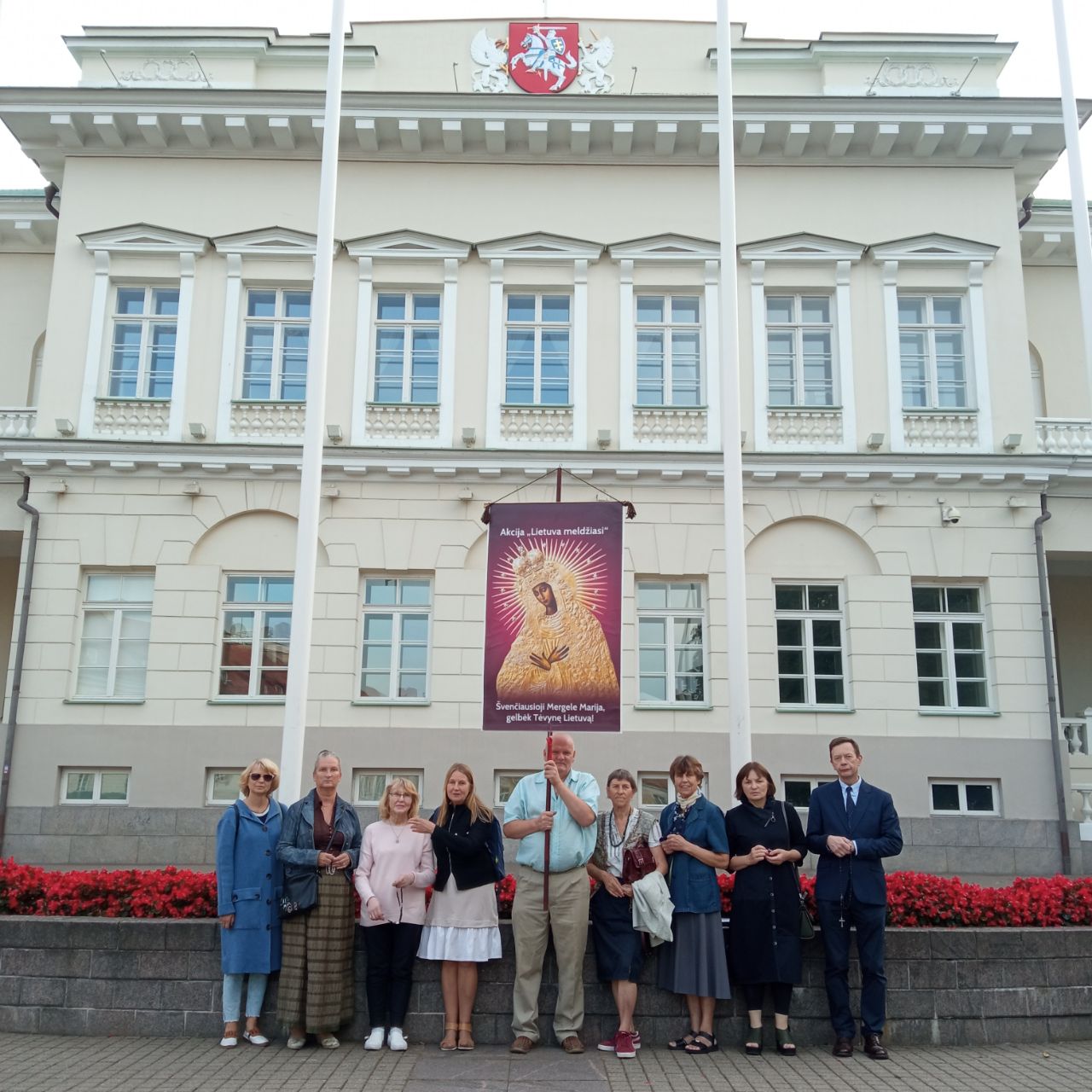Vilniuje rugsėjo 20 d. meldėsi 9 maldininkai

