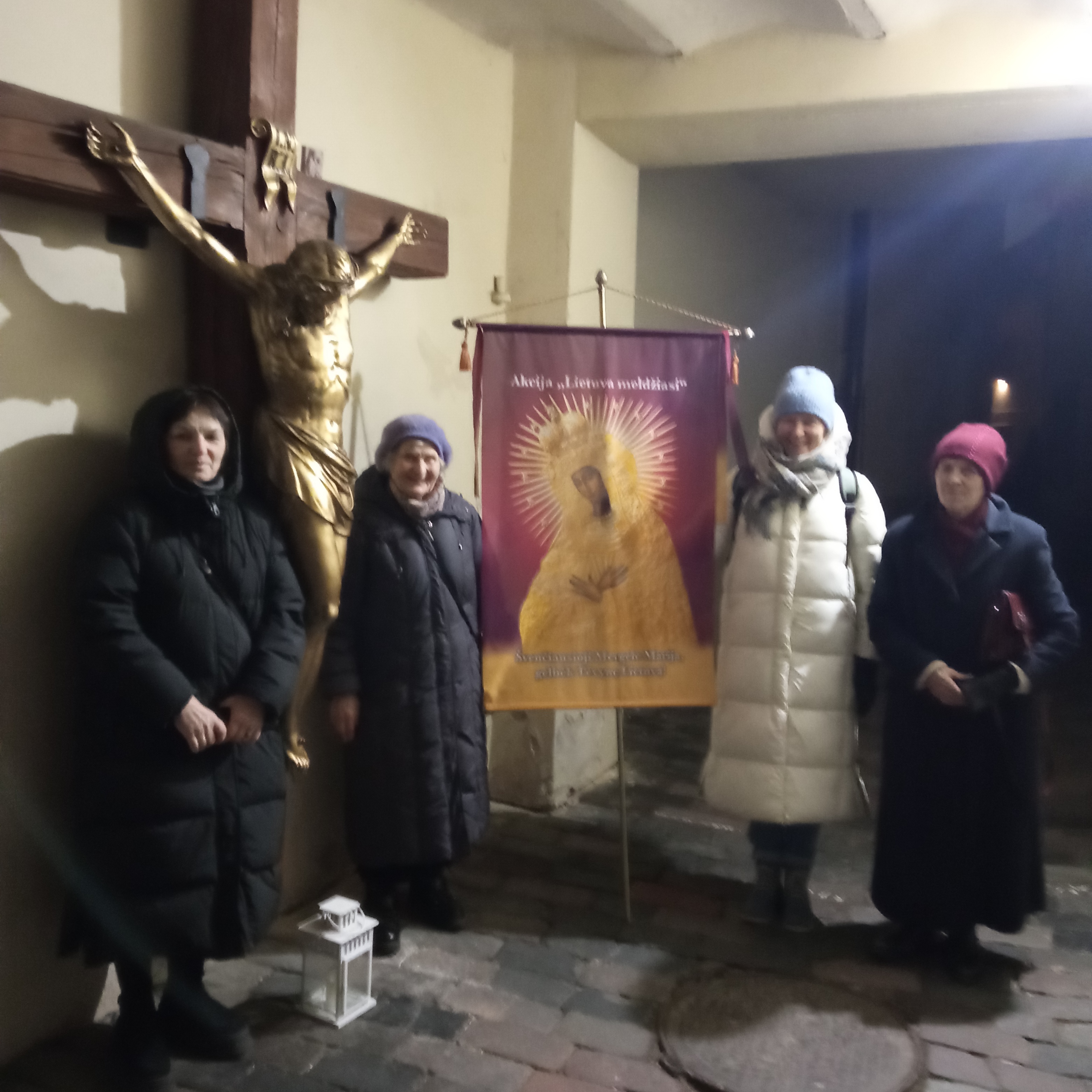 Kovo 13d. Vilniuje meldėsi 4 maldininkės
