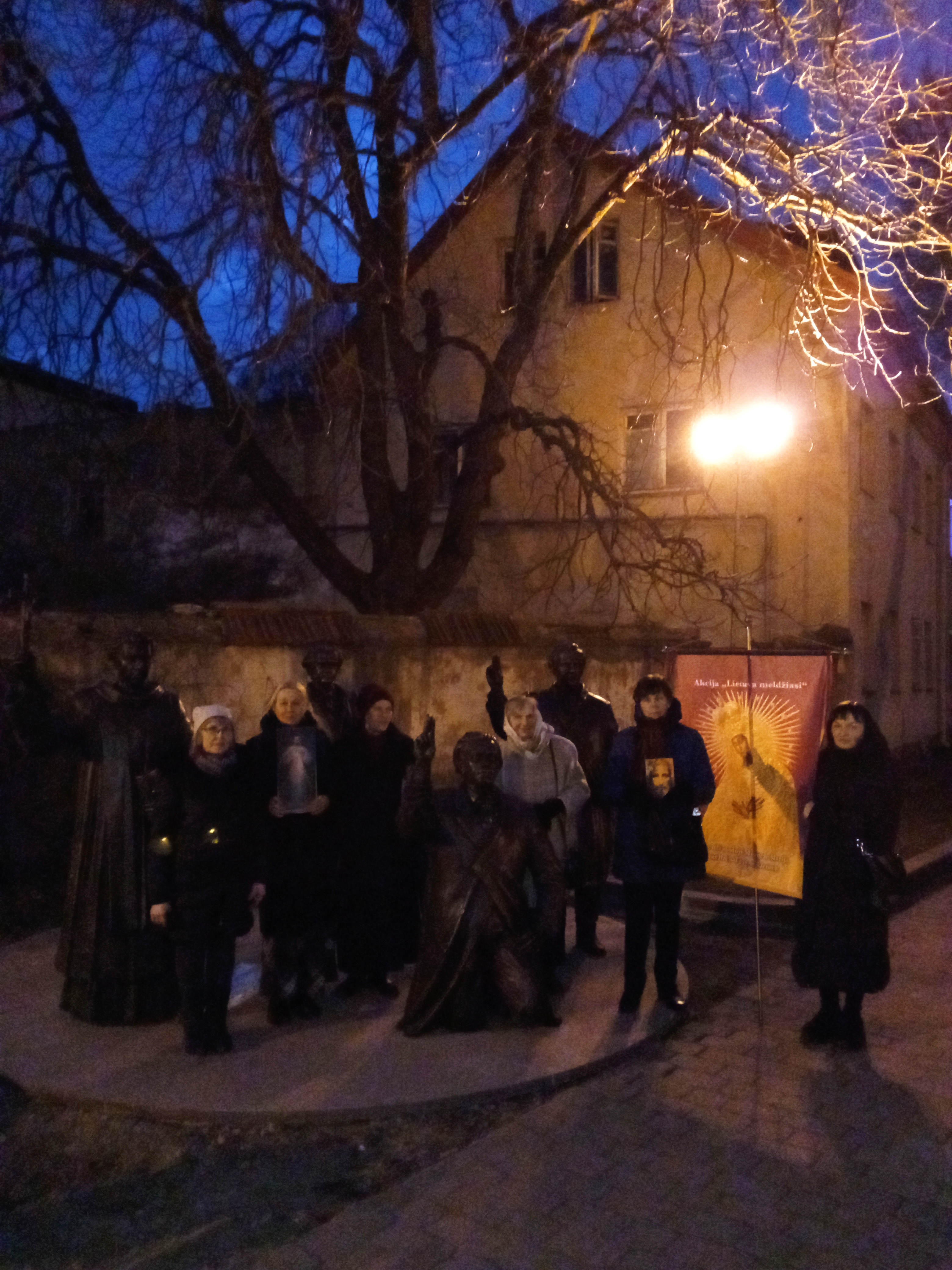 Kovo 20 d.Vilniuje meldėsi 6 maldininkės

